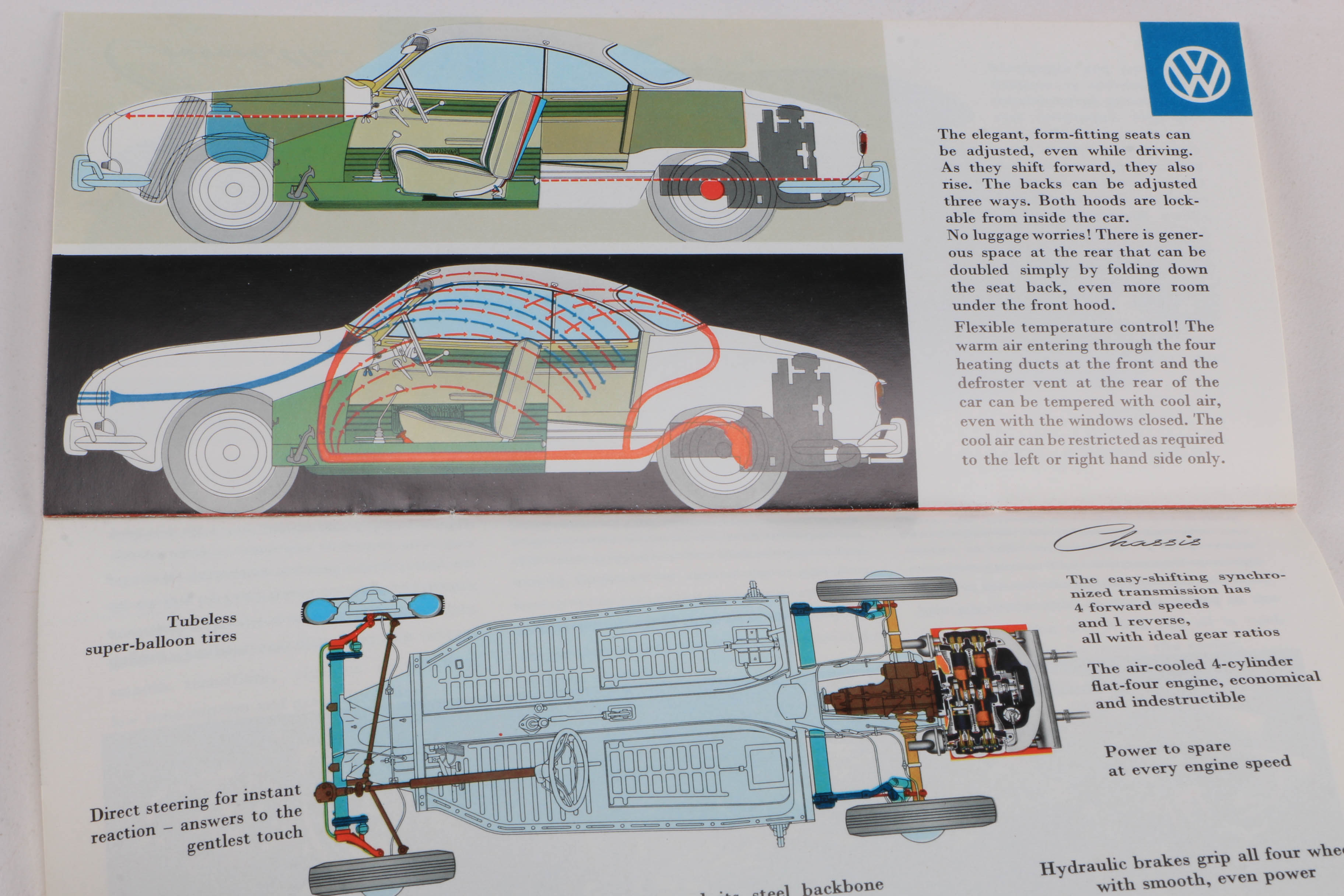 Vintage Volkswagen Dealer Brochures