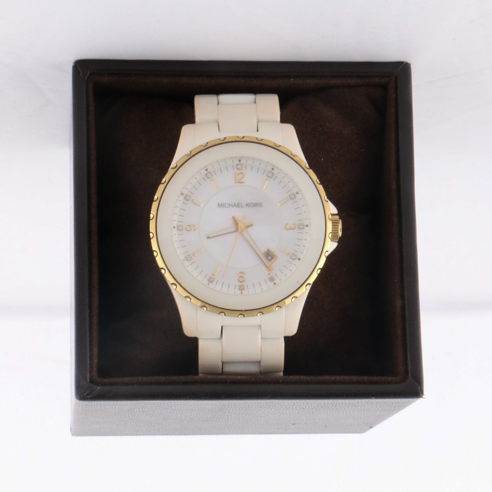White Michael Kors Watch