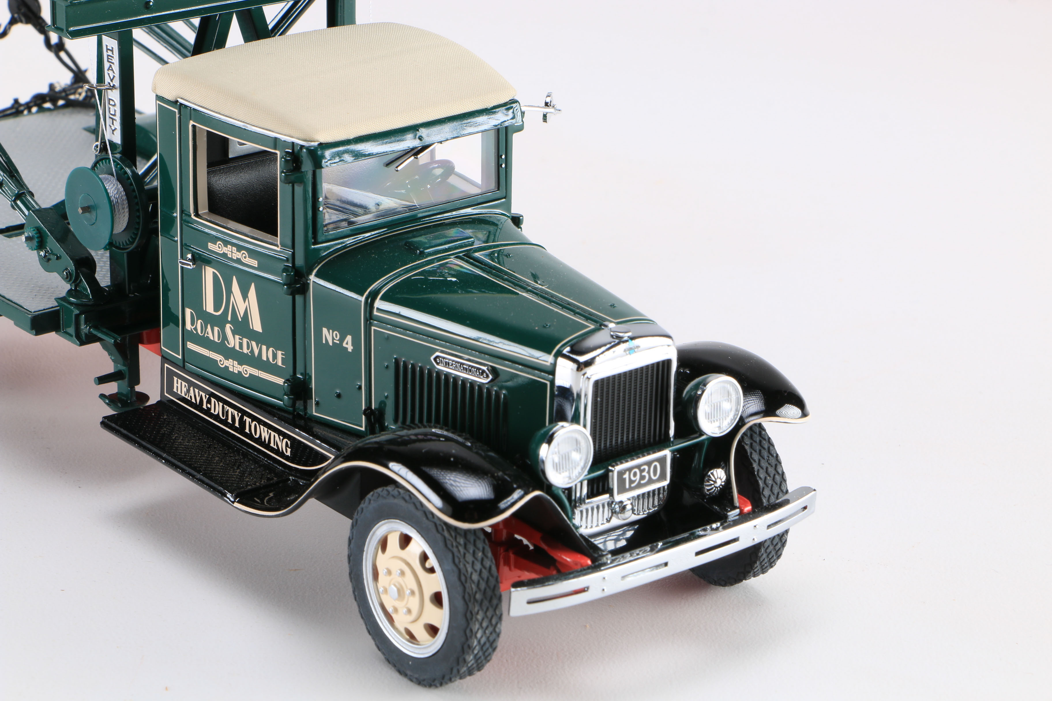 1930 Die-Cast International Wrecker Tow Truck from Danbury Mint