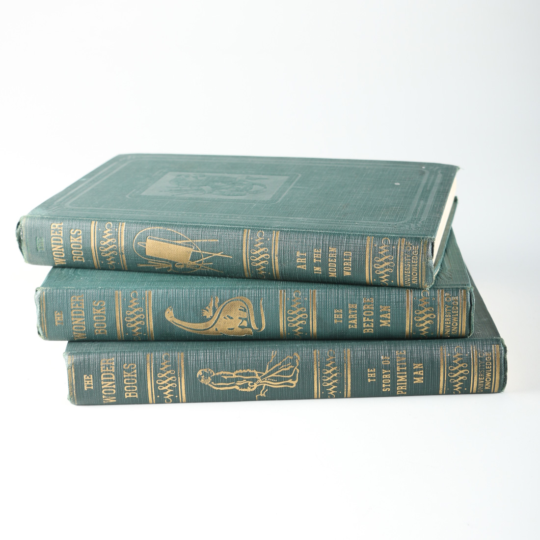 Three Books from the Wonder Books Set