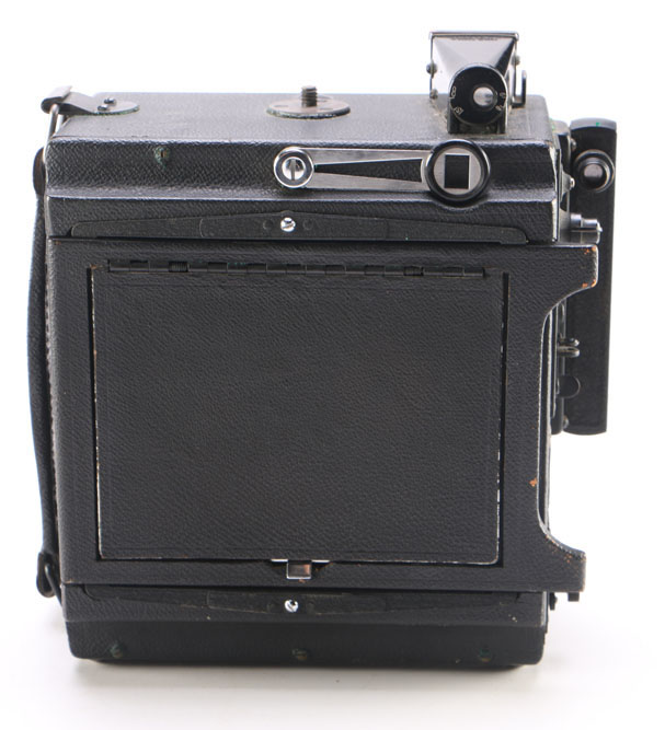 1906 Graflex Speed Graphic Camera with Hugo Meyer Lens