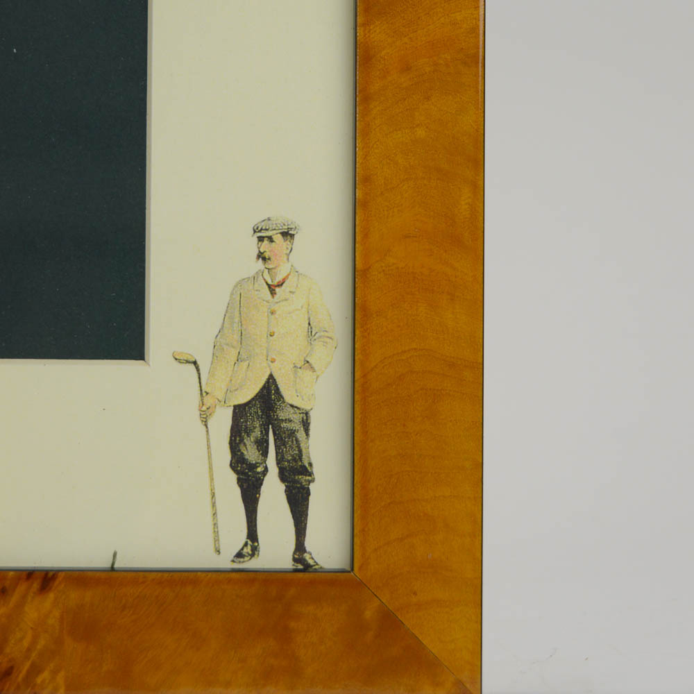 Cast Iron Golf Coin Holder and Picture Frame