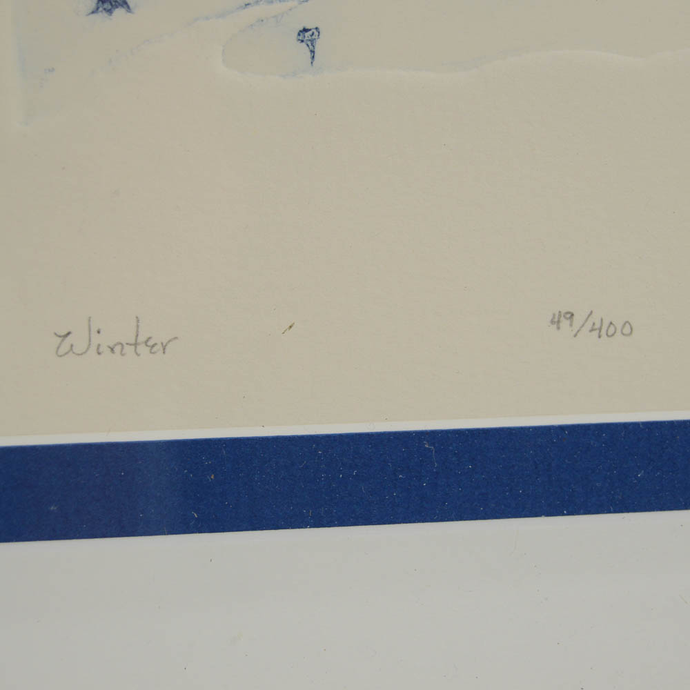 Anita Stanton Colored Intaglio