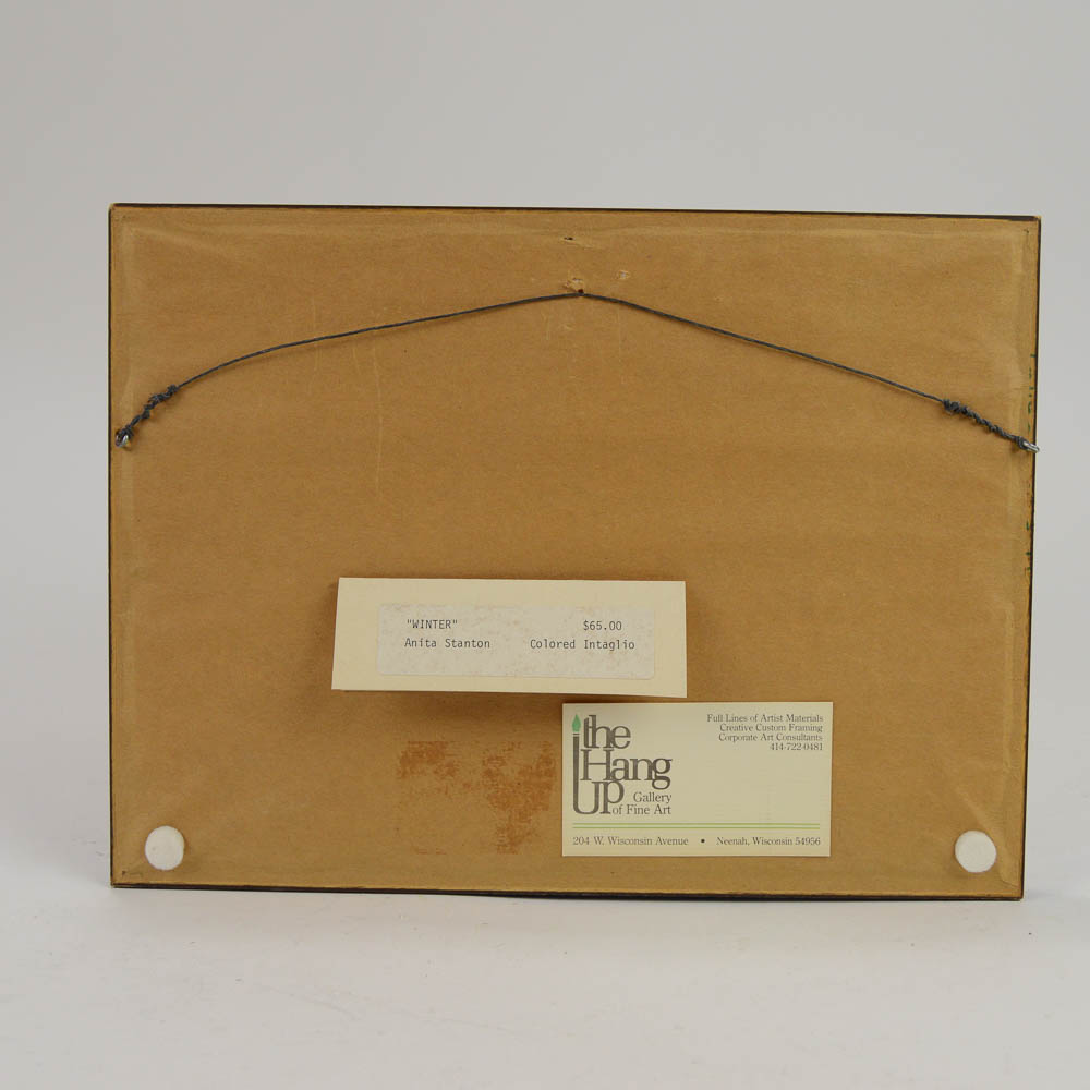 Anita Stanton Colored Intaglio