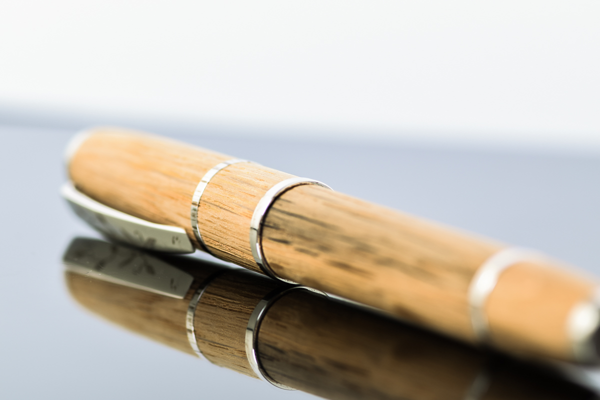 18K Gold and Sterling Krug by Omas Limited Edition Wood Fountain Pen