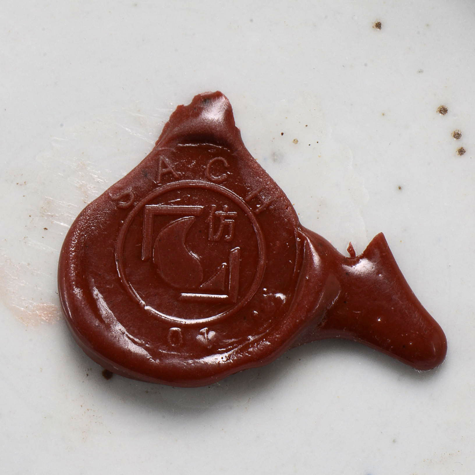 Pair of Hand Painted Chinese Blue Peony Ginger Jars