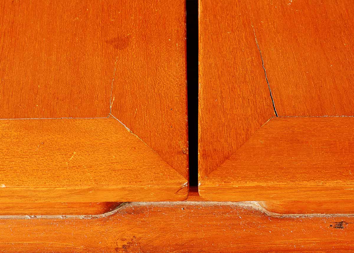 Vintage Chinese Liquor Cabinet with Soapstone Inlay