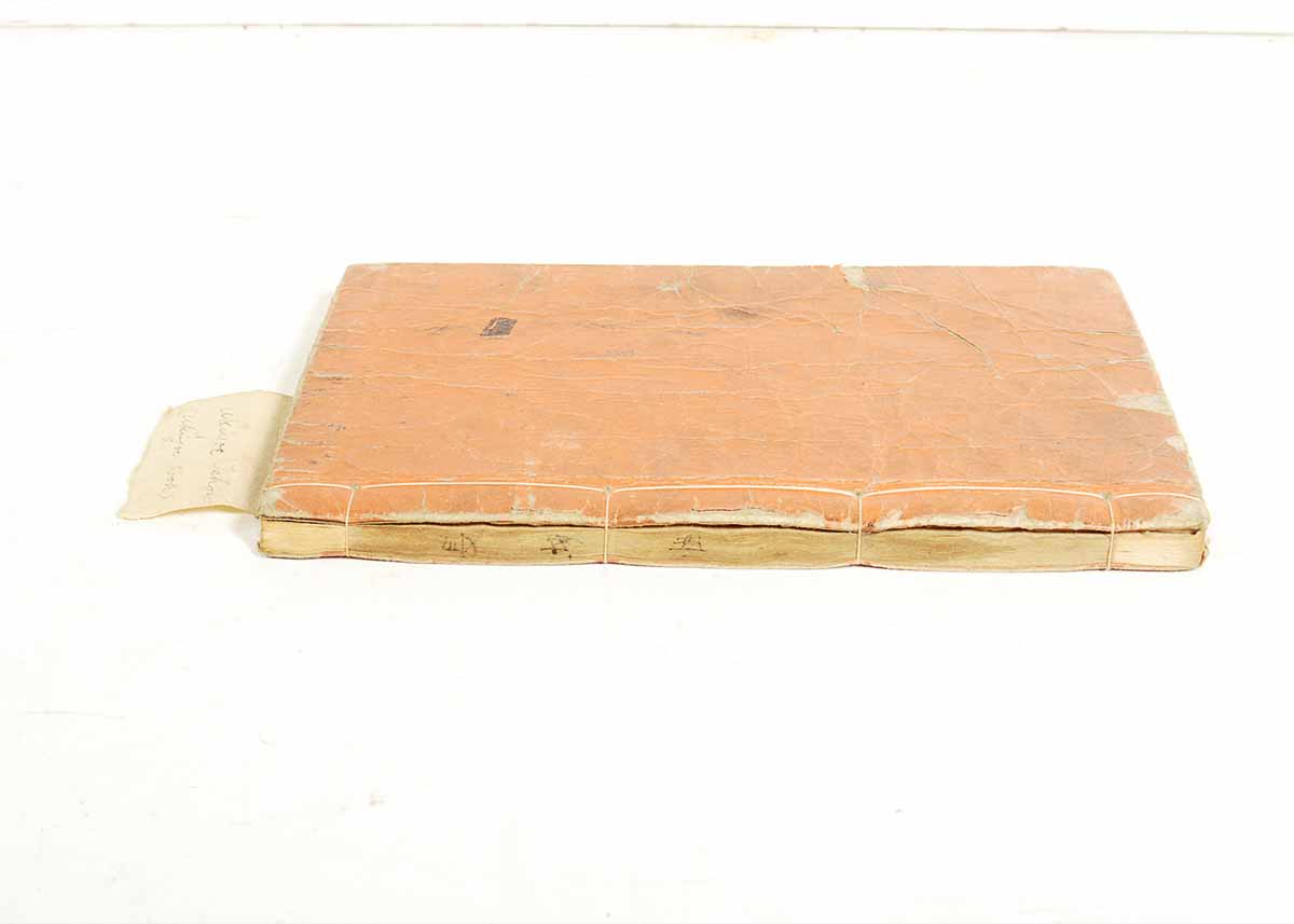 1840 Japanese Ukiyo-e Woodblock Print Book