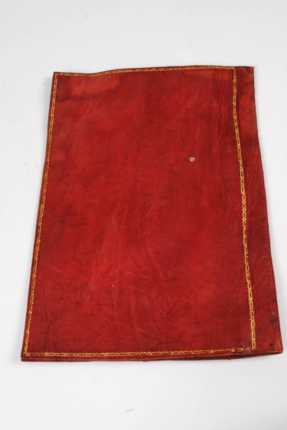 Tooled Leather Book Cover