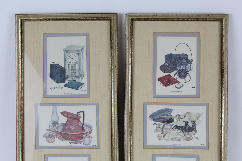 Grouping of Framed C. Don Ensor Prints