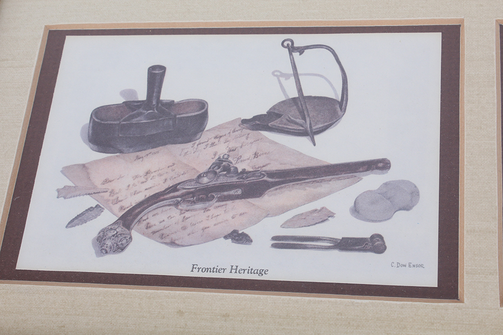 Grouping of Framed C. Don Ensor Prints