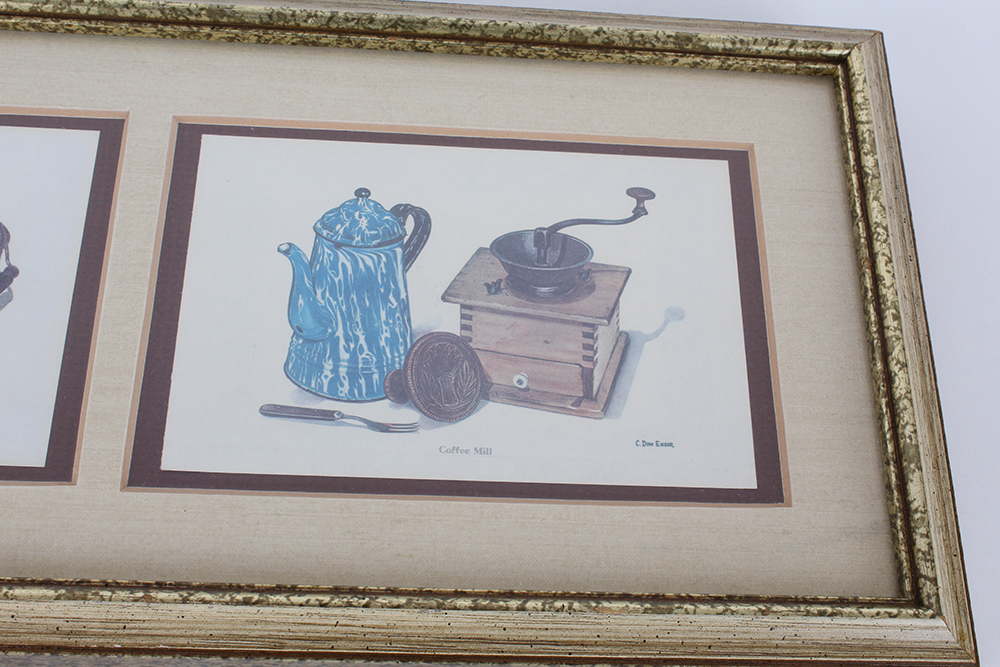 Grouping of Framed C. Don Ensor Prints