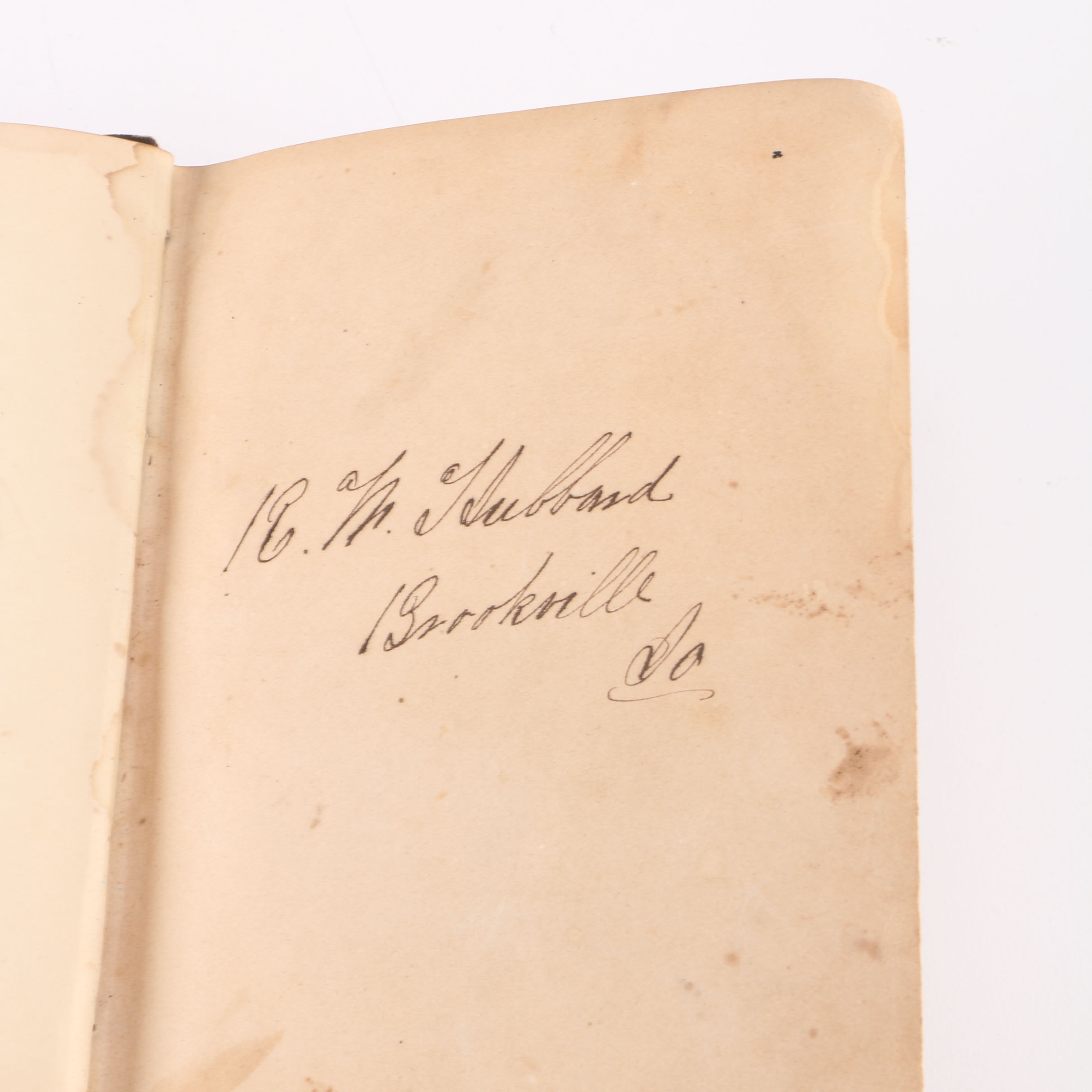 1852 First Edition, Later Printing of "Uncle Tom's Cabin"