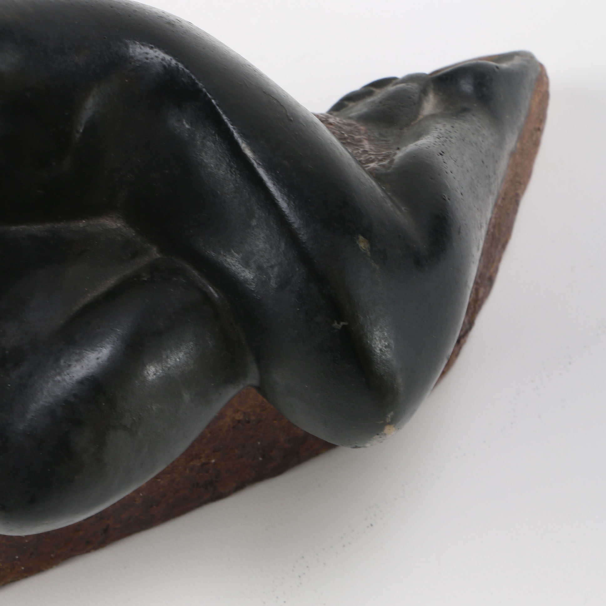 Vincent Glinsky Art Deco Figure "Reclining Female Nude"