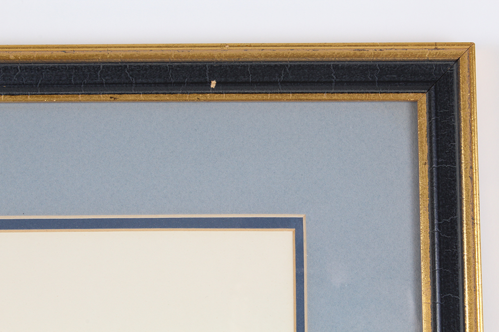 Framed and Signed Fine Art Print "Those Who Care" After Robert L. Conely