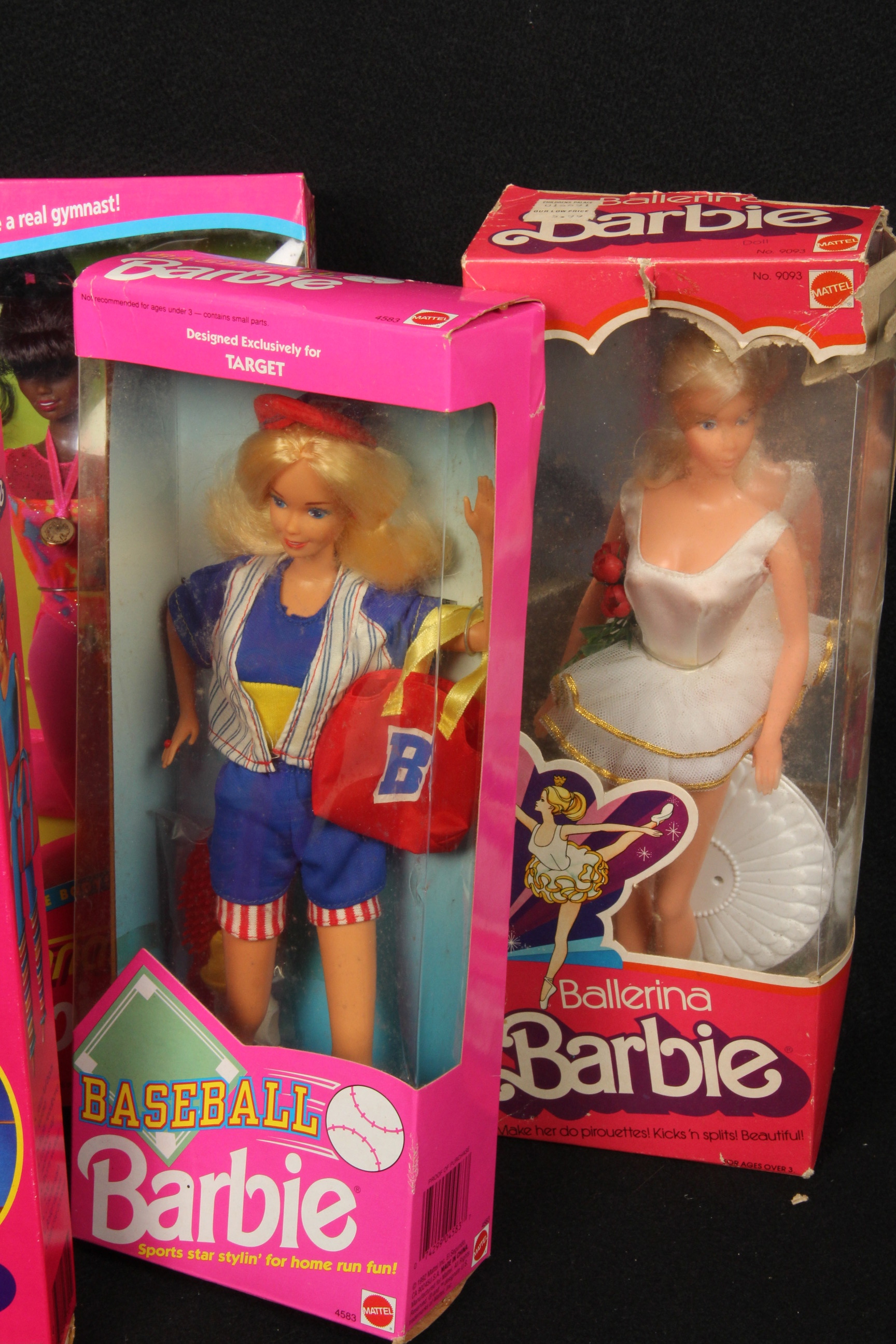 Assortment of Sports and Recreation Barbie and Ken Dolls
