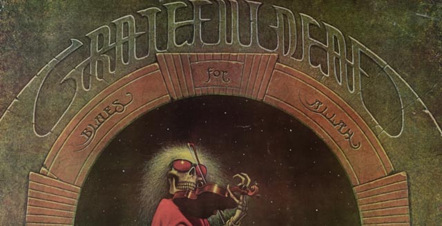 1970's Phillip Garris "Blues For Allah" Grateful Dead Poster