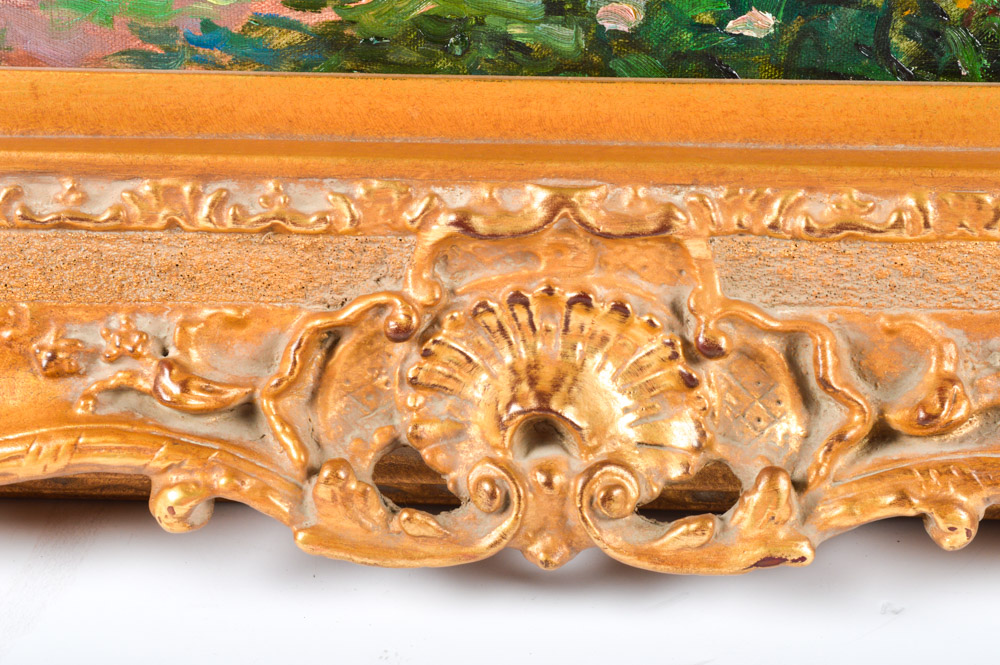 G. Bellatto Signed Oil Painting