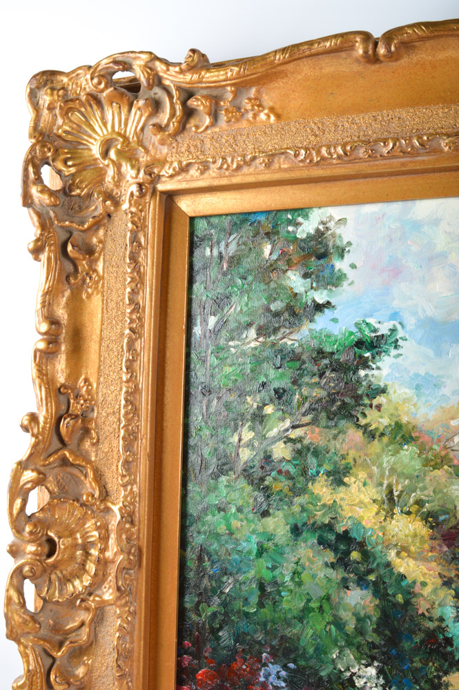 G. Bellatto Signed Oil Painting