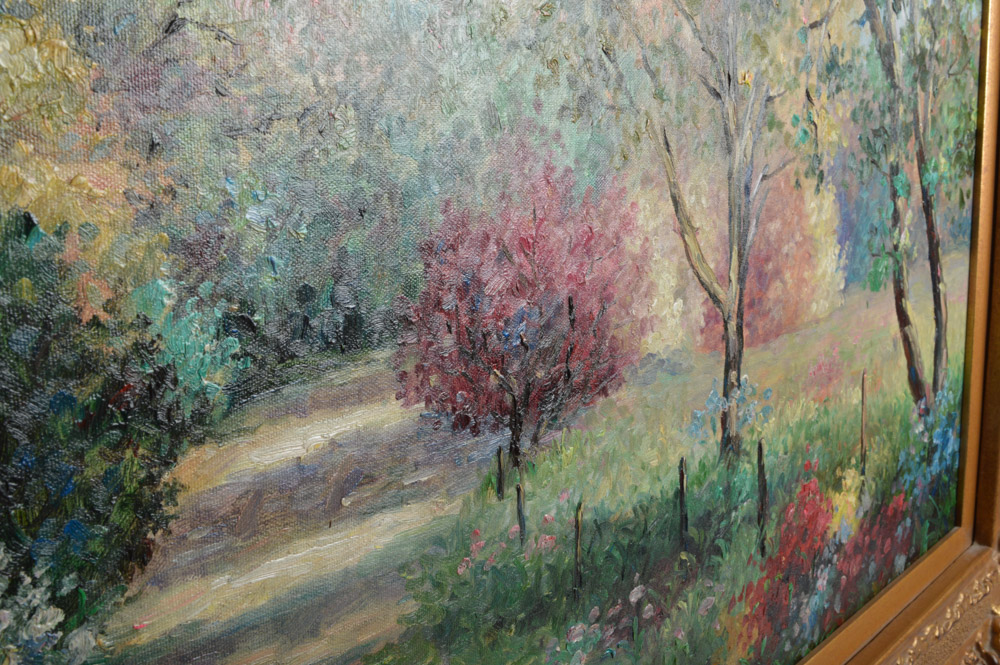 G. Bellatto Signed Oil Painting