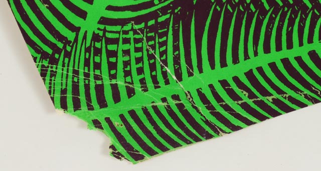 Reitz 1960s Blacklight Poster "Peace"