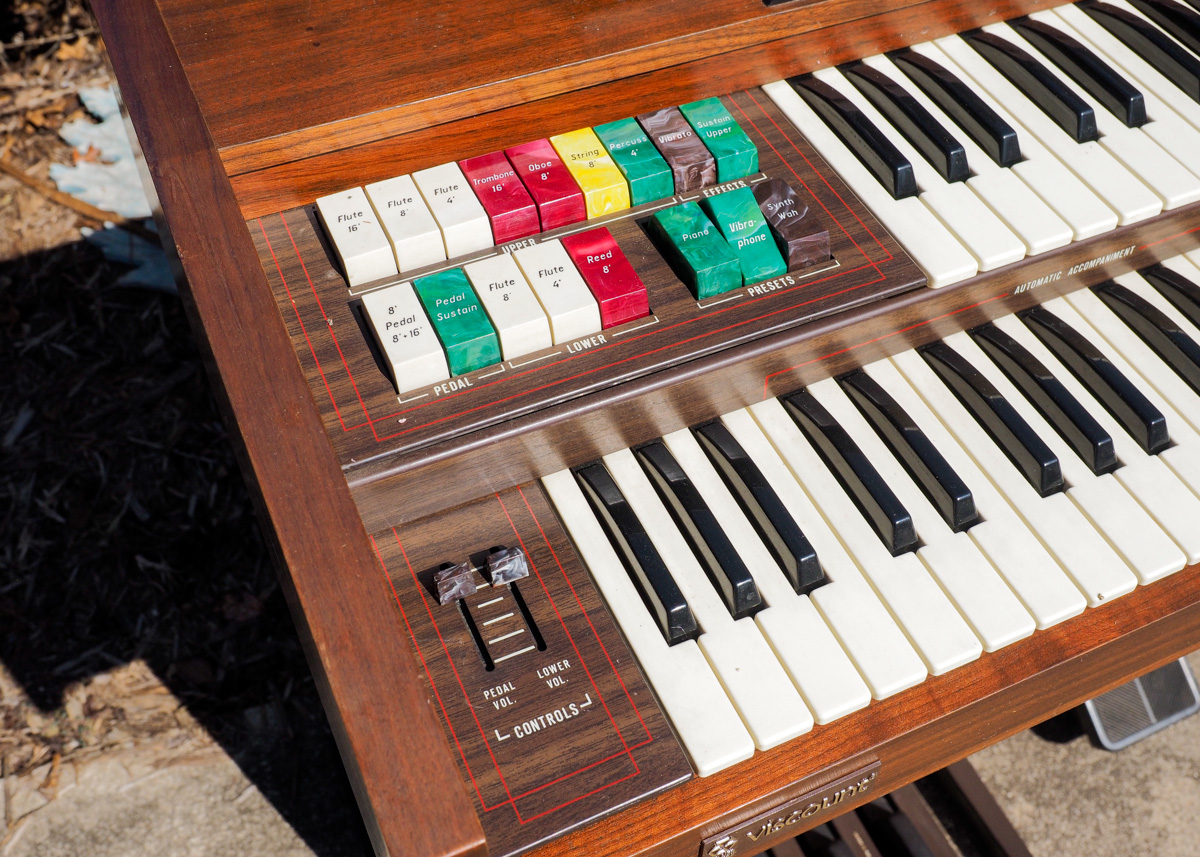 Vintage Viscount Odeon De Luxe Electric Organ