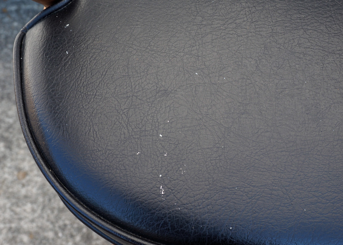 Pair of George B. Bent Captain Style Bar Stools