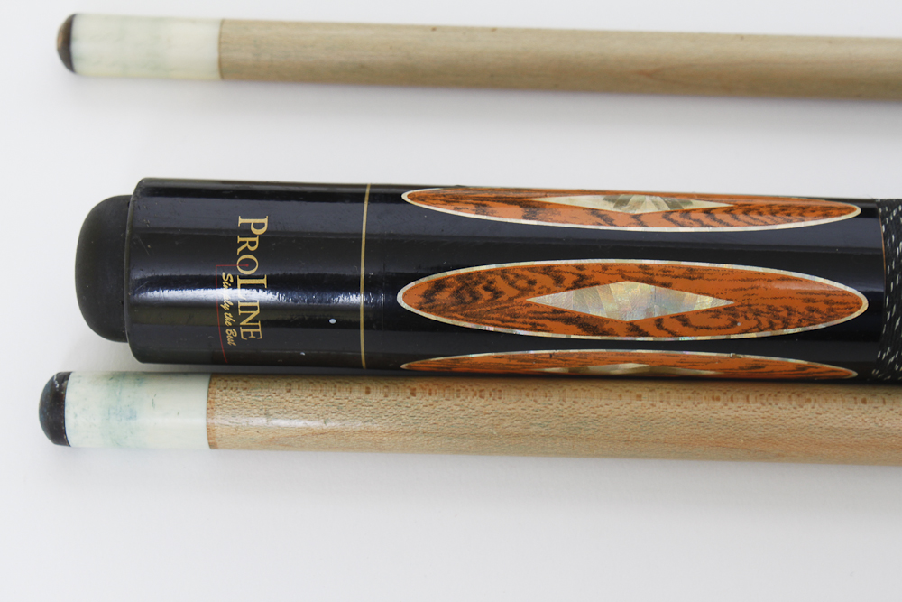 ProLine and Brunswick Pool Sticks and Aramith Premium Billiard Balls