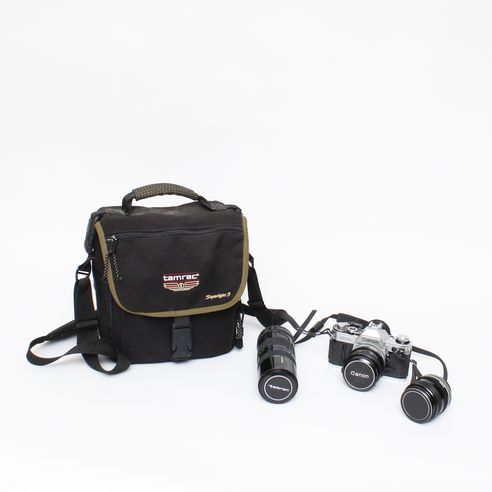 Canon AE-1 Camera and Accessories