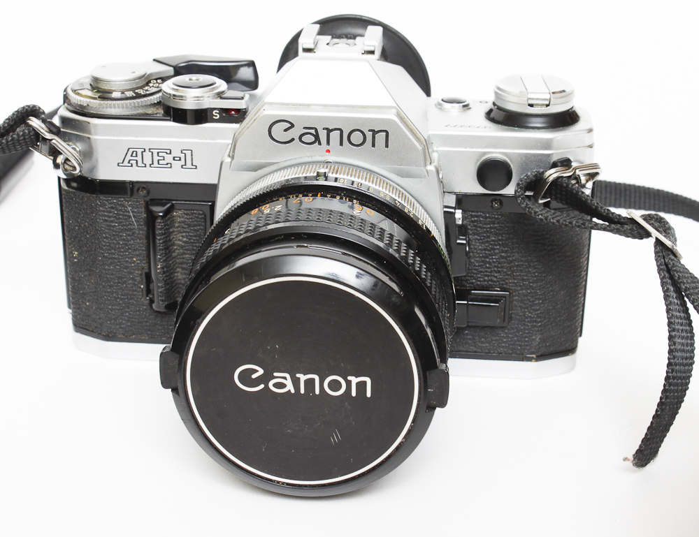 Canon AE-1 Camera and Accessories
