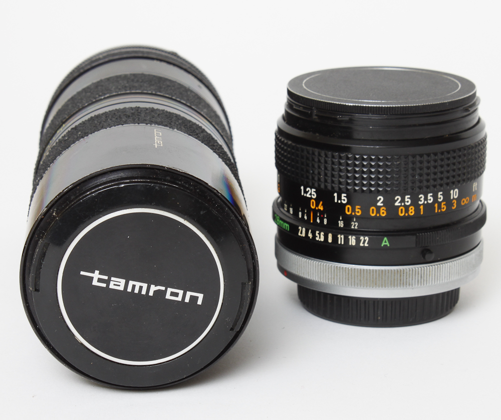 Canon AE-1 Camera and Accessories