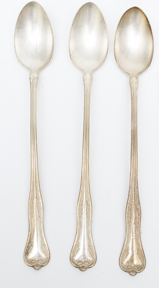 1908 National Silver Co. "Queen Elizabeth" Plated Silver Flatware