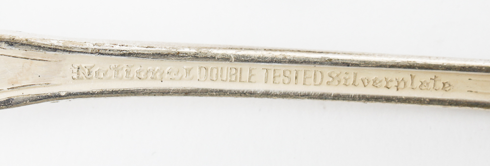 1908 National Silver Co. "Queen Elizabeth" Plated Silver Flatware