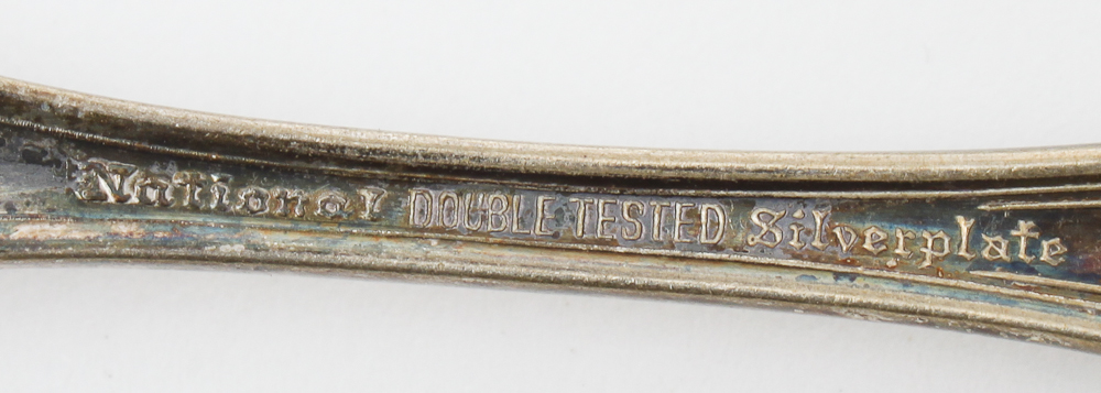 1908 National Silver Co. "Queen Elizabeth" Plated Silver Flatware