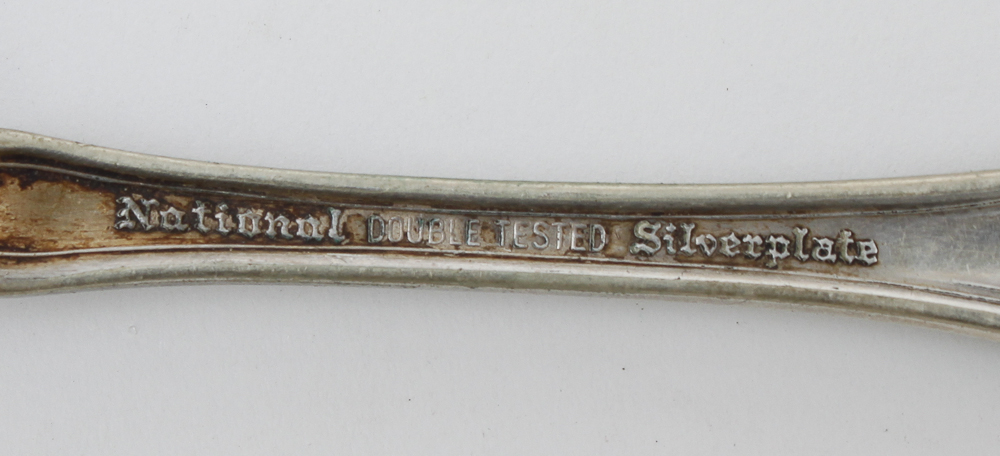 1908 National Silver Co. "Queen Elizabeth" Plated Silver Flatware