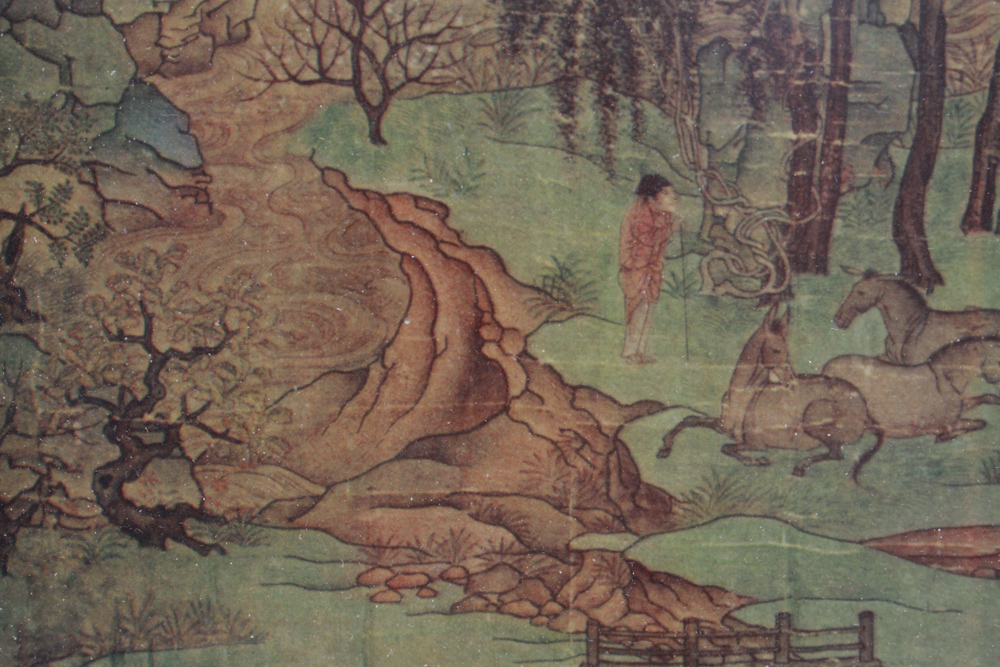 Print After "Emperor Ming Huang's Flight to Sichuan"