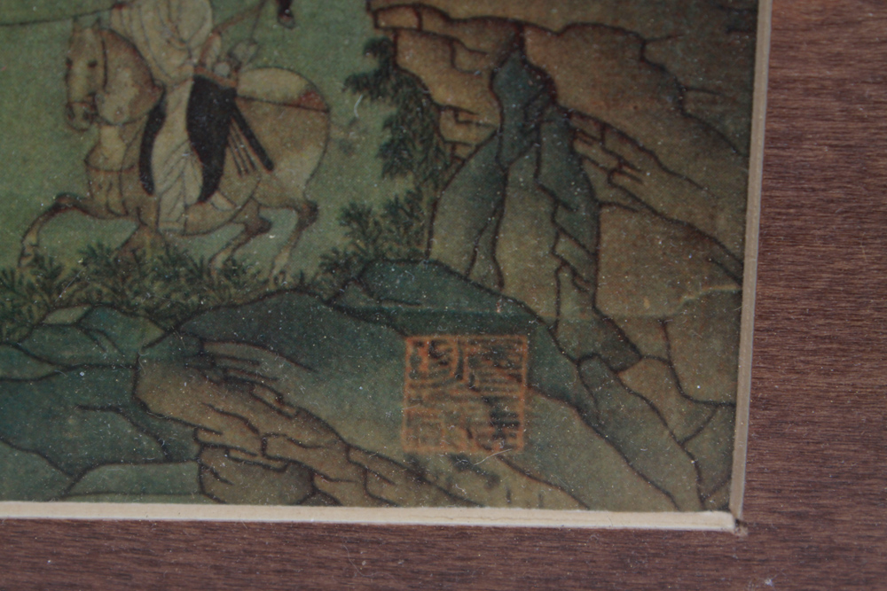 Print After "Emperor Ming Huang's Flight to Sichuan"