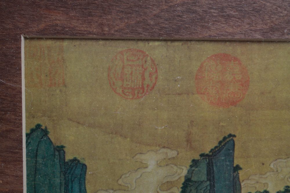 Print After "Emperor Ming Huang's Flight to Sichuan"