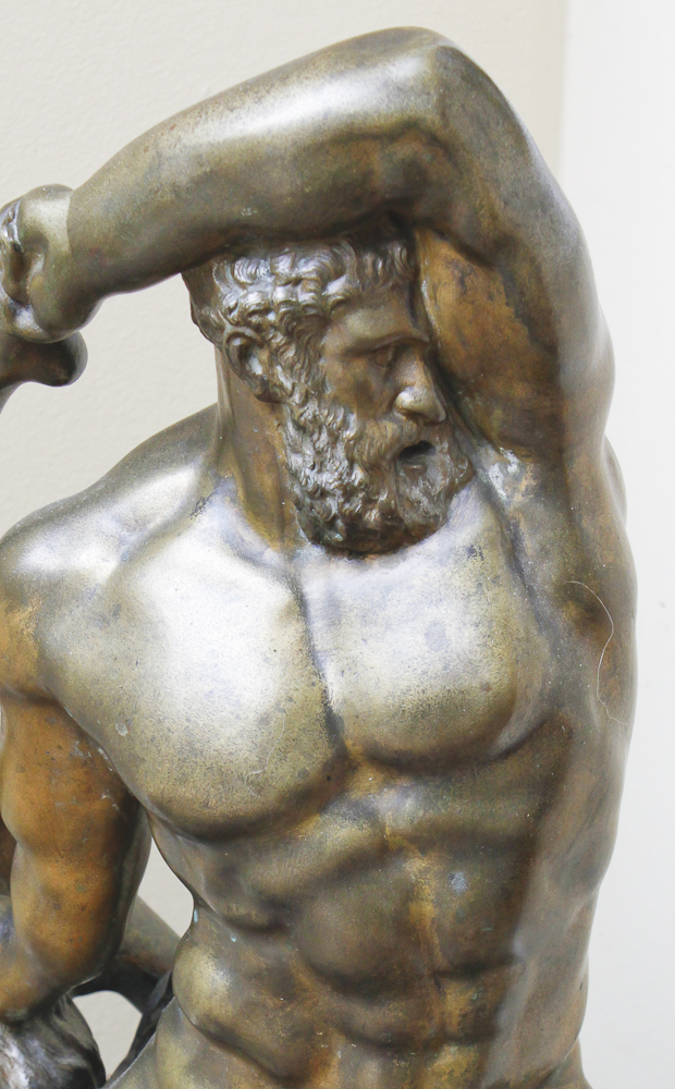 After James Pradier Sculpture of Canova's "Hercules and Lichas"
