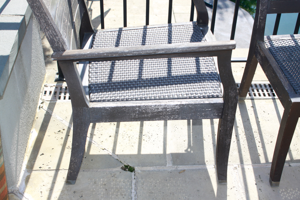 Gloster "Anassa" Teak Outdoor Dining Chair Set of Eight