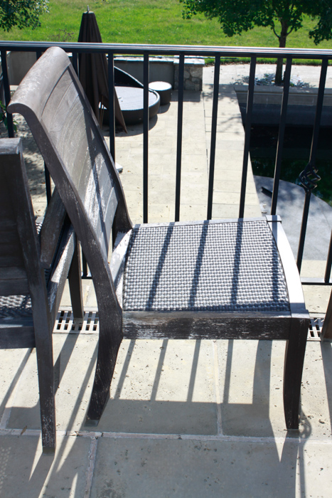 Gloster "Anassa" Teak Outdoor Dining Chair Set of Eight