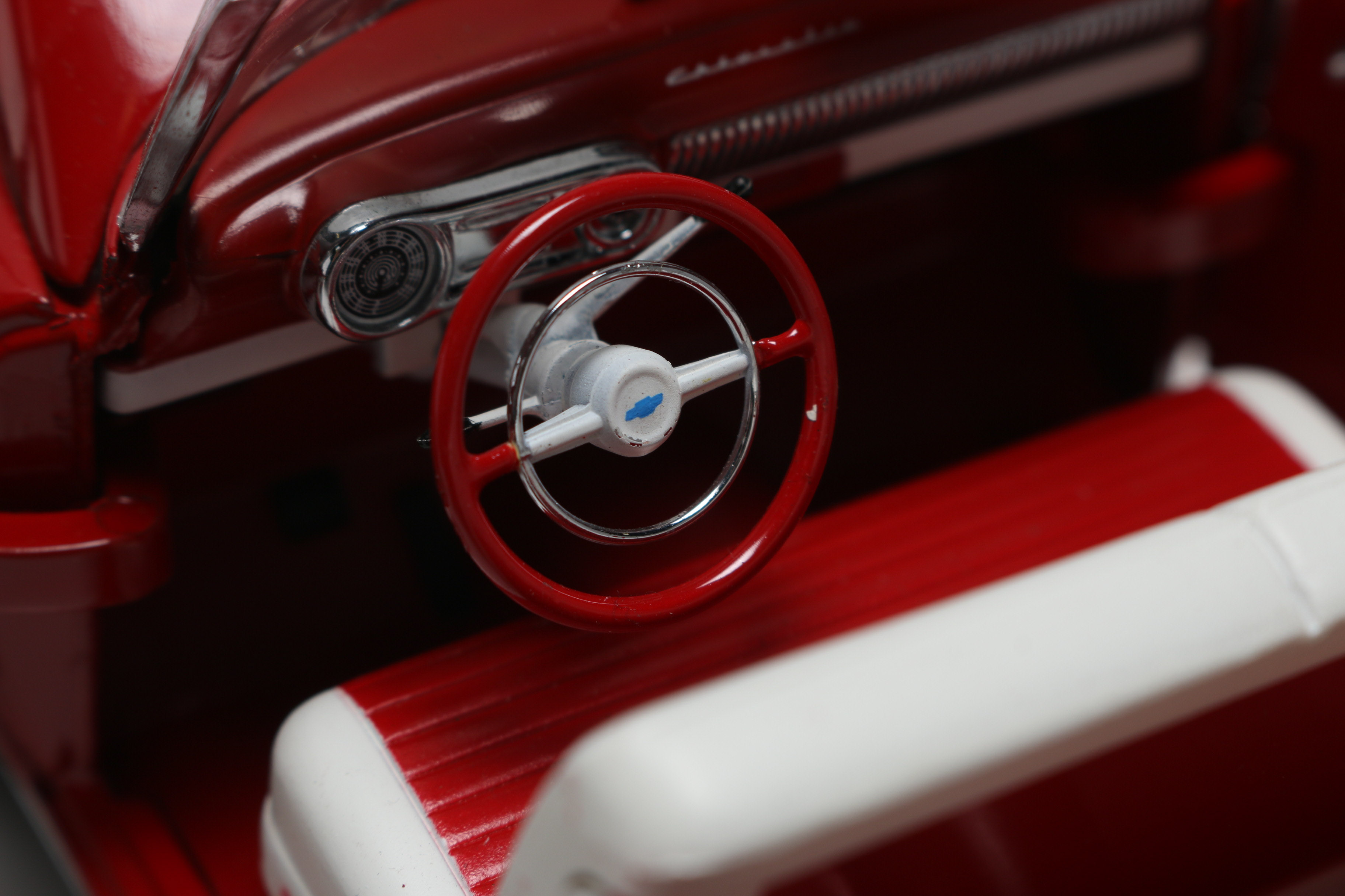 Collection of 1950s Chevrolet Convertible Die-Cast Cars