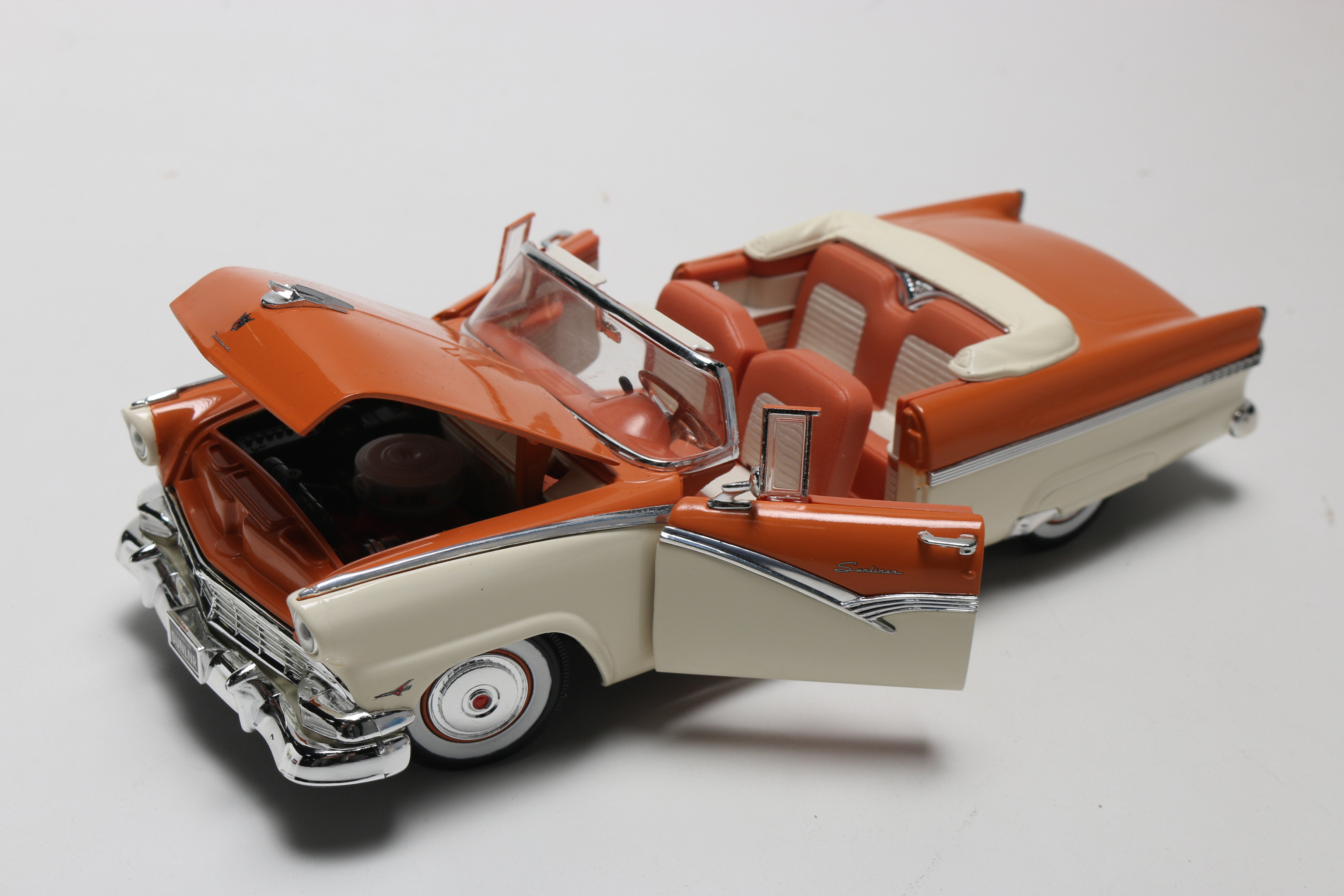 Collection of 1950s Chevrolet Convertible Die-Cast Cars