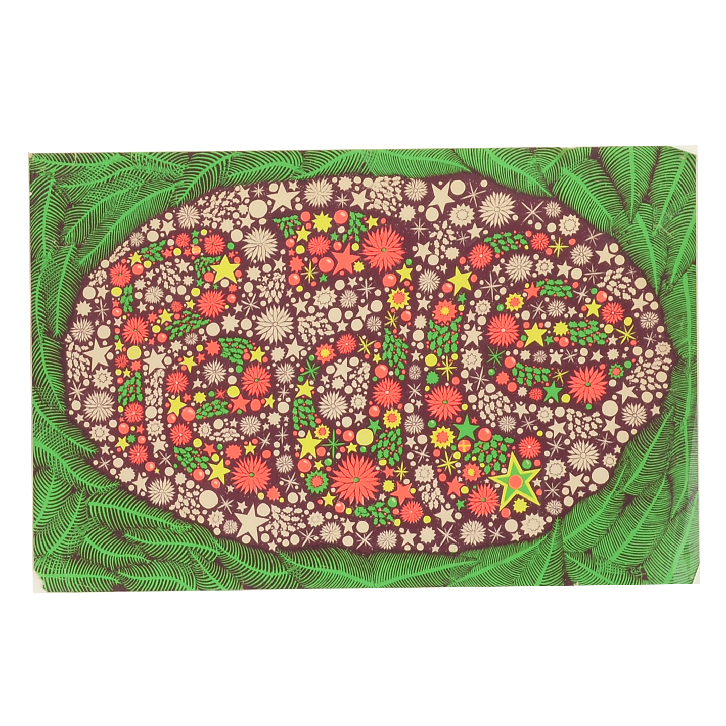 Reitz 1960s Blacklight Poster "Peace"