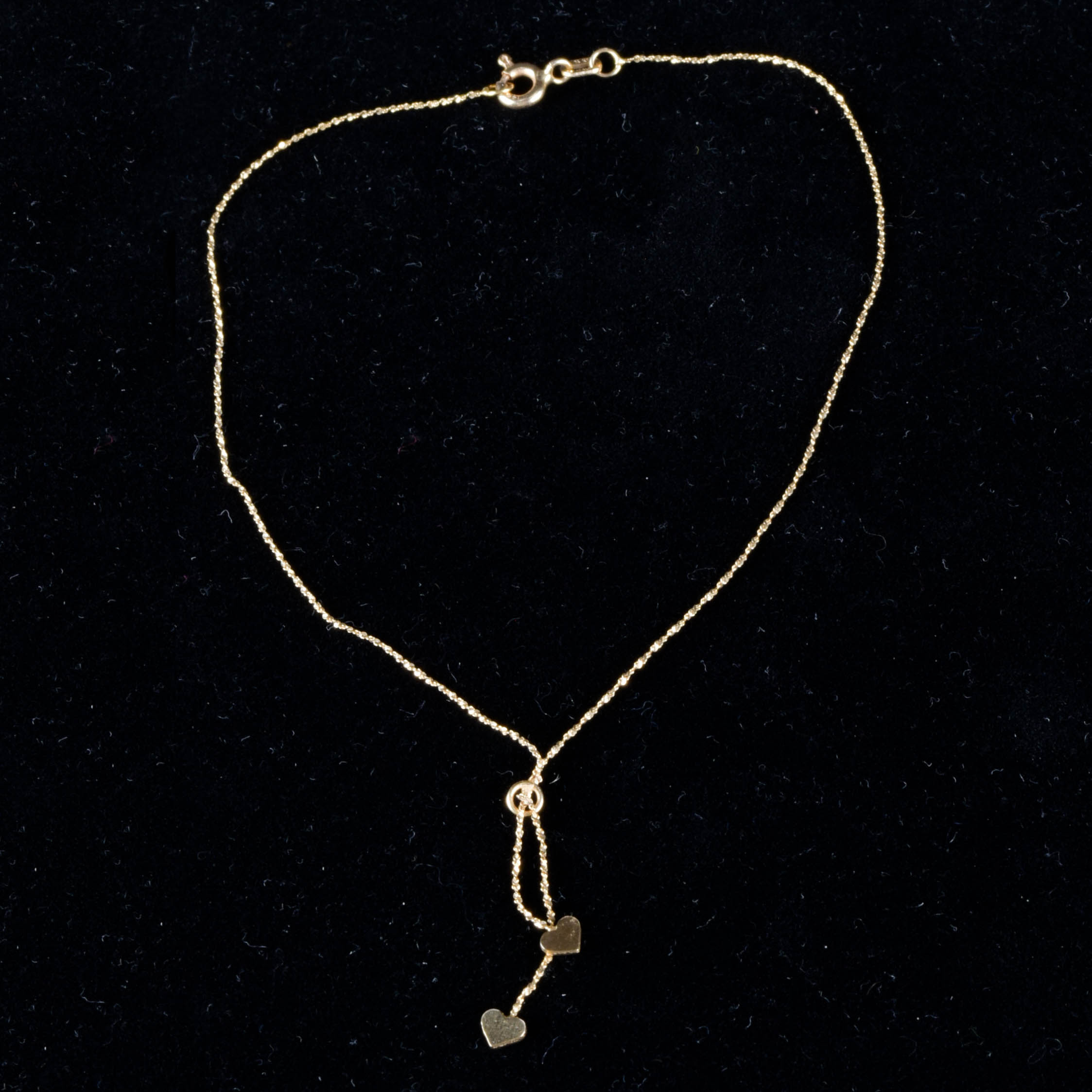 14K Gold Ankle Bracelet