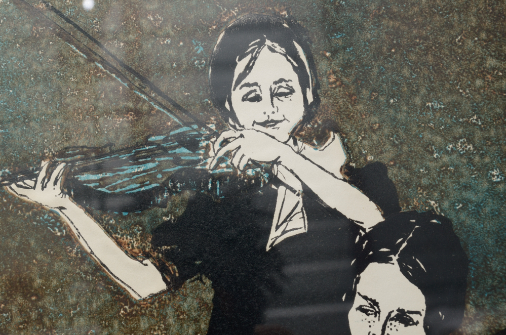 Joseph J. Stelmach "Series #2 Children" Lithograph