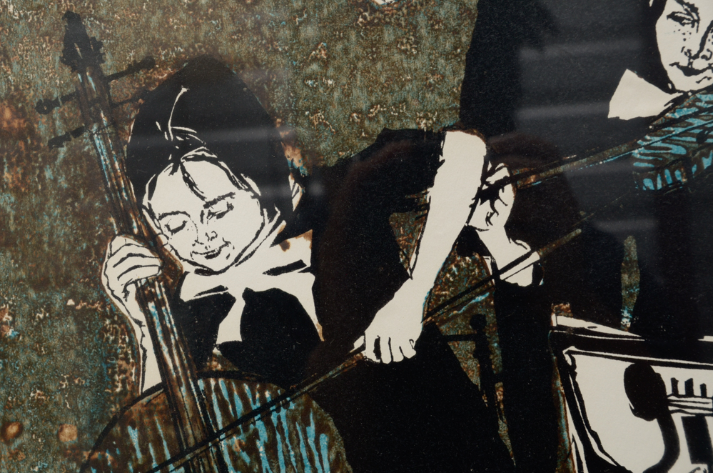 Joseph J. Stelmach "Series #2 Children" Lithograph