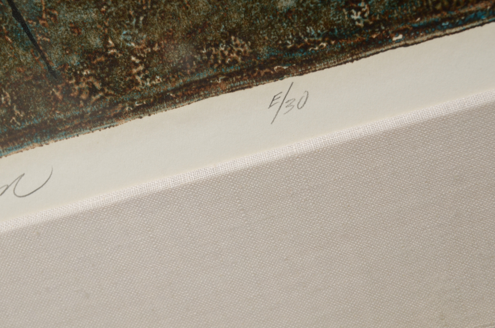 Joseph J. Stelmach "Series #2 Children" Lithograph