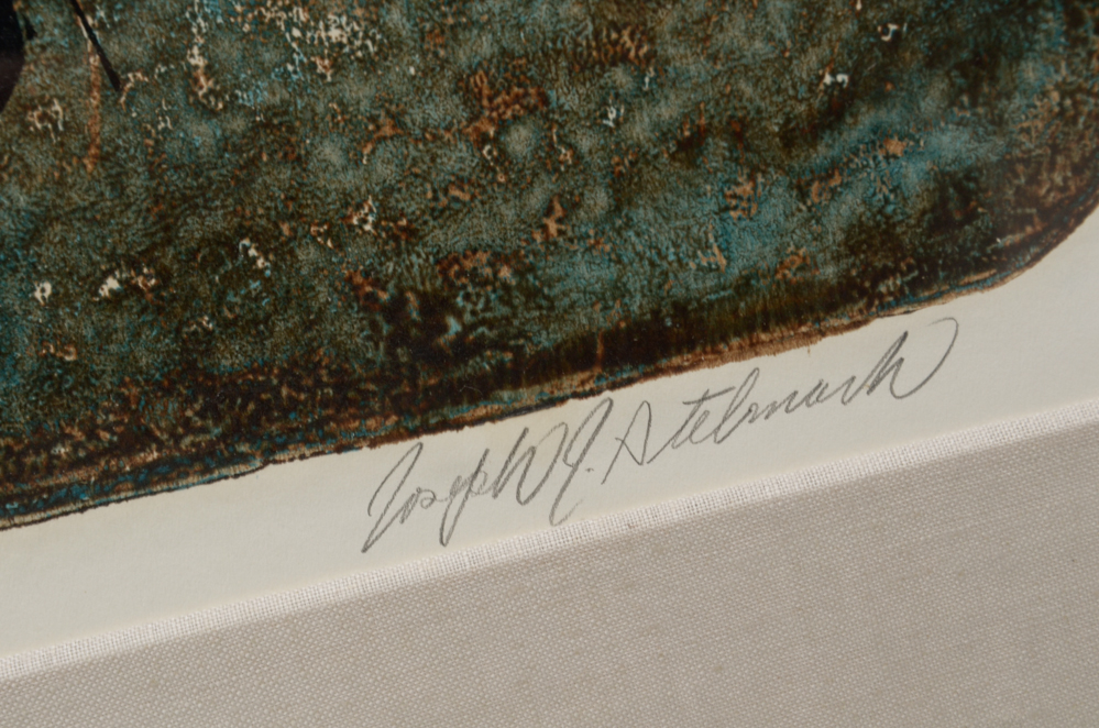 Joseph J. Stelmach "Series #2 Children" Lithograph