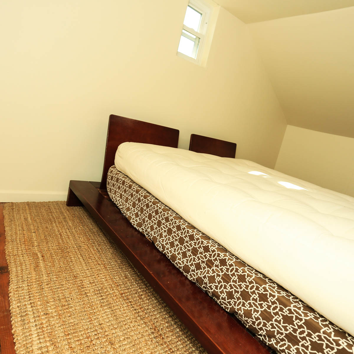 Late 20th Century Queen Size Platform Bed